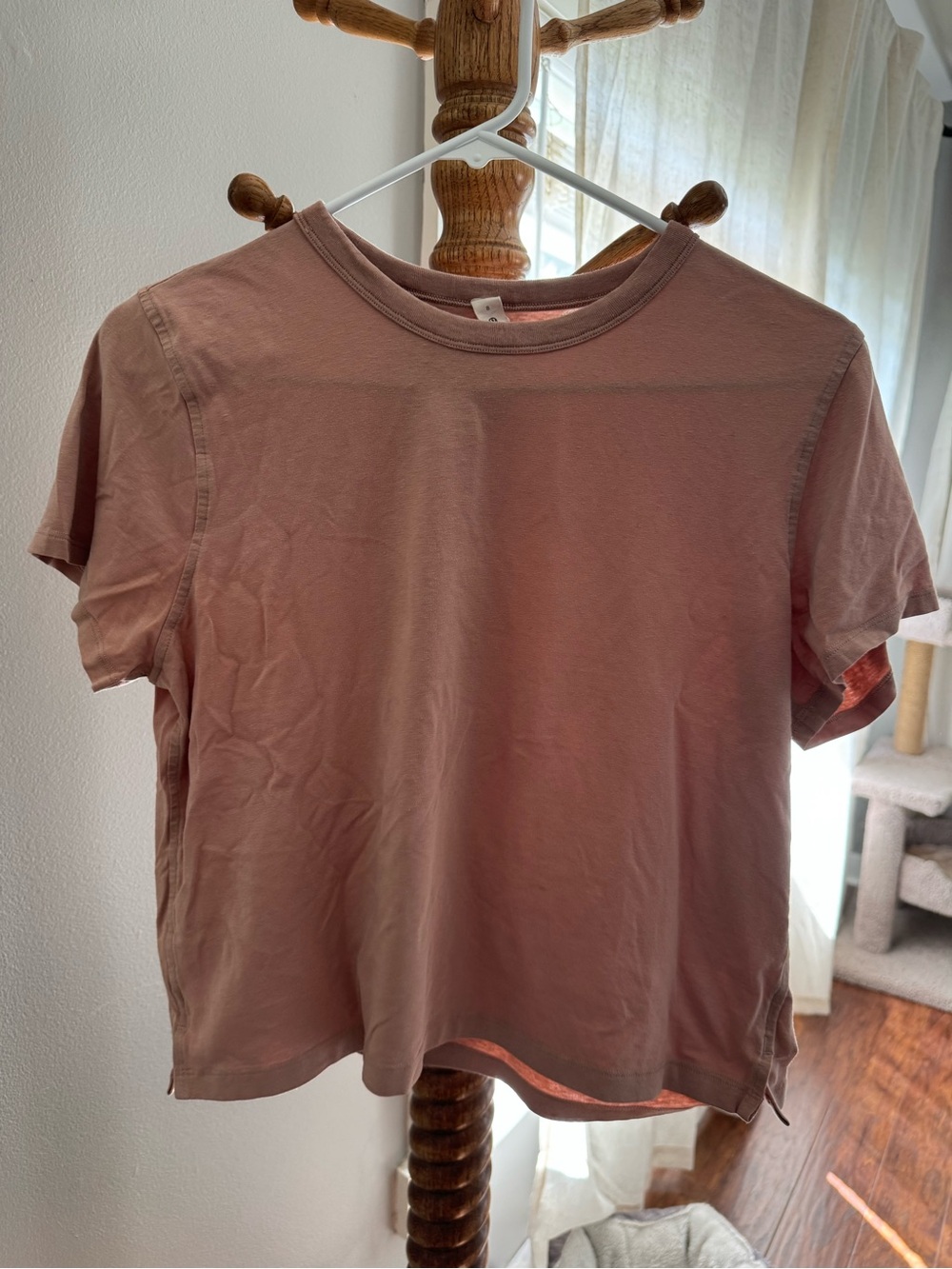 lululemon athletica Dusty Rose Short Sleeve Crew Tee